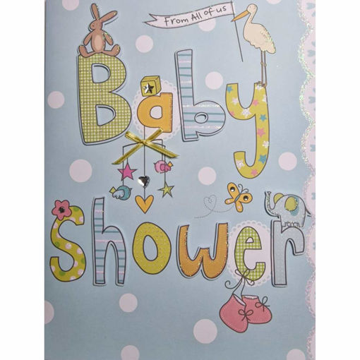 Picture of BABY SHOWER CARD LARGE